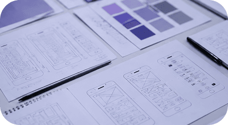 Product design sketches