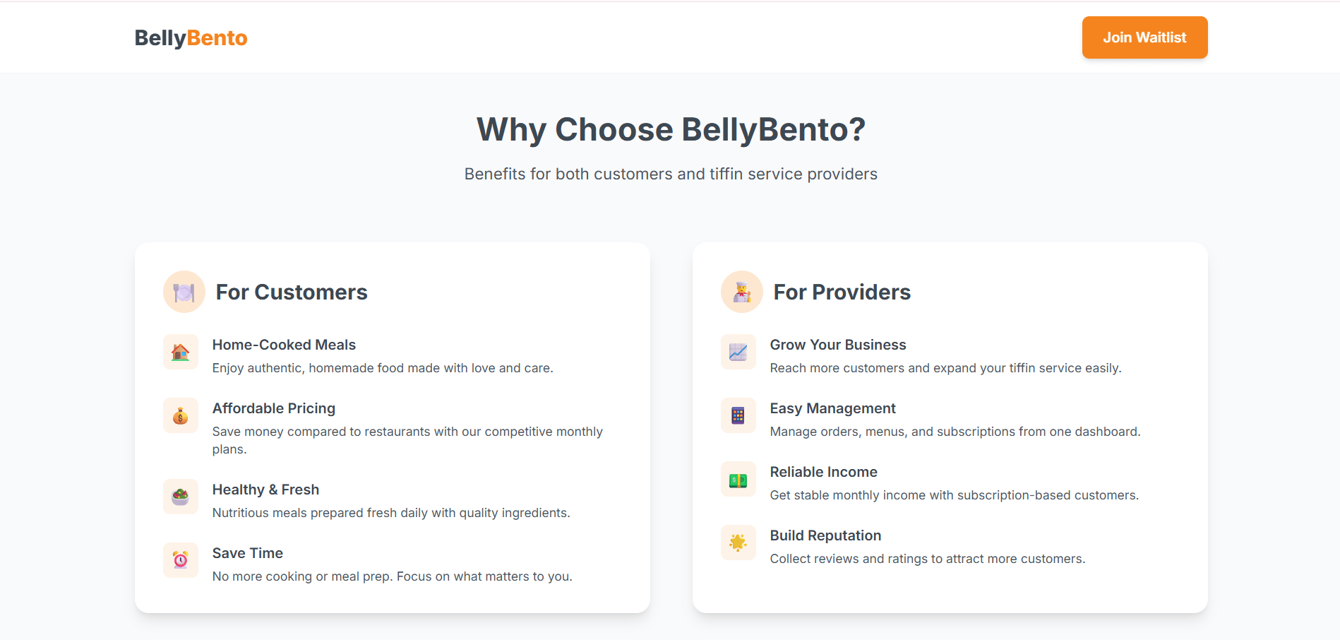 BellyBento screen 3